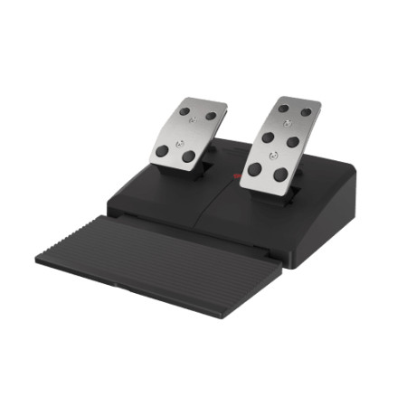 Genesis Seaborg 400 Juoda, Sidabras USB Vairas su Pedalais