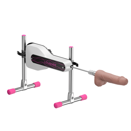 Lovense Mini Intimate Machine White - App-Controlled Adjustable System