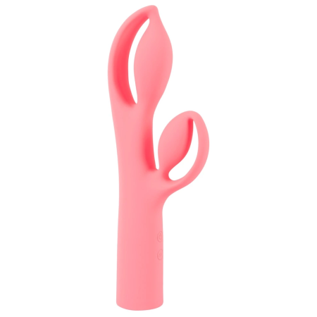 You2Toys Fabulous Dual Motor Vibrator Pink 25cm Waterproof Silicone