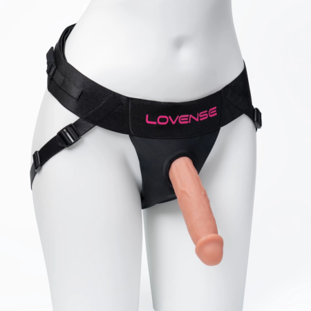 Lovense Strapless Harness Adjustable System for Lapis Black Universal Fit