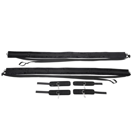 Sportsheets No Matter Where Versatile Bondage Restraint System Black
