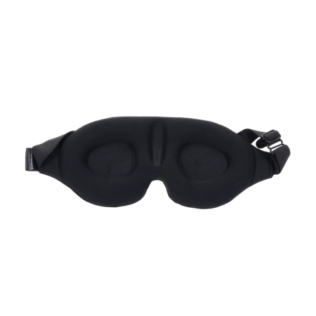 Sportsheets Blackout Memory Foam Blindfold, Adjustable Strap, Black