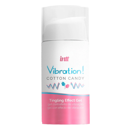 intt Vibration Cotton Candy Stimulation Gel 15 ml - Sweet Aroma Formula