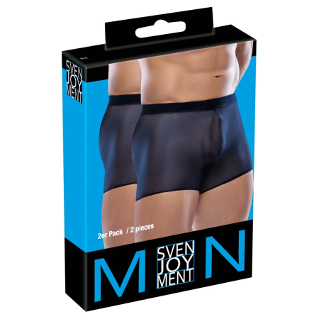 Svenjoyment Men's Transparent Blue Pants 2-Pack S-L Lightweight Polyamide