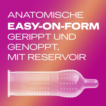 Durex Pleasure Me 40 pcs Textured Latex Condoms Anatomical Shape