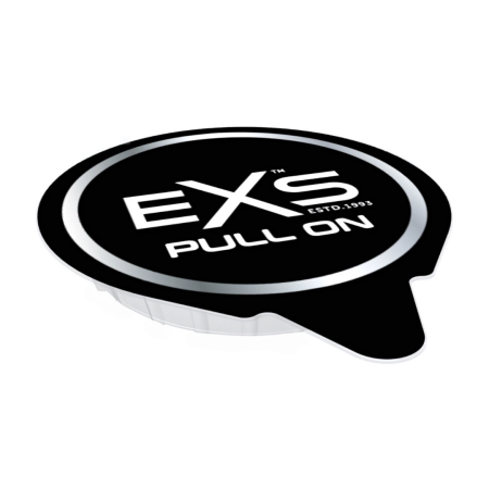 EXS Pull Non-Latex Condoms 72-Pack | Ultra-Thin Hypoallergenic Design