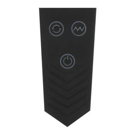 Doc Johnson Robo Rimmer X Vibrating Rotating Plug Black Remote Control