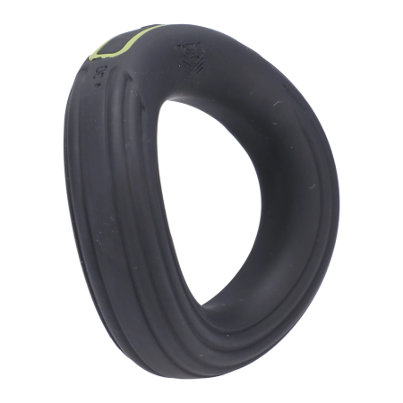 Rev Cock Throbber Large Black - Vibrating Intimate Ring Ergo Fit