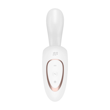 Satisfyer G for Goddess 1 White Dual Motor Silicone Personal Massager