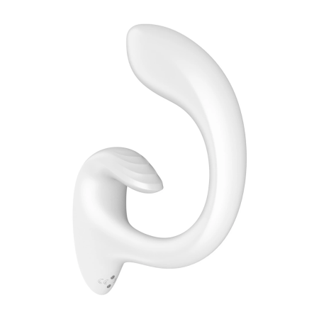 Satisfyer G for Goddess 1 White Dual Motor Silicone Personal Massager