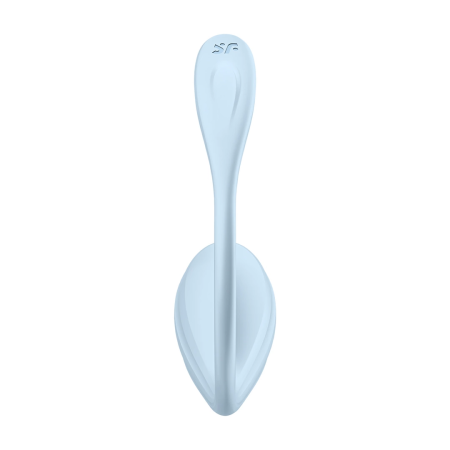 Satisfyer Smooth Petal Connect App Wearable Intimate Device Light Blue