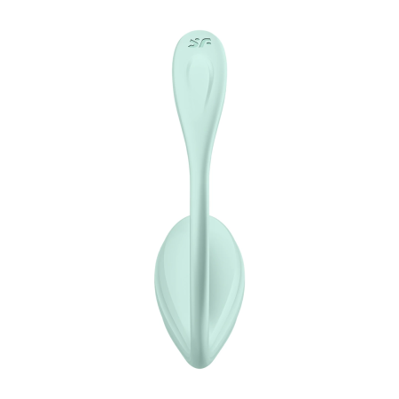 Satisfyer Smooth Petal Connect App Wearable Vibrator Mint IPX7