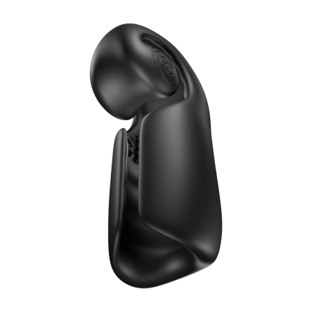Snail Vibe EVO Intimate Machine Black - Dual Motor, Silicone, Waterproof
