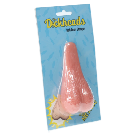 Dickheads Ball-Shaped Flexible Door Stopper, Large, Durable Material