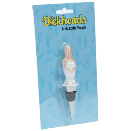 PartyXcess Bride Themed Bottle Stopper - Decorative Wine Preserver