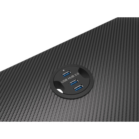 GENESIS Holm 200 RGB Juoda