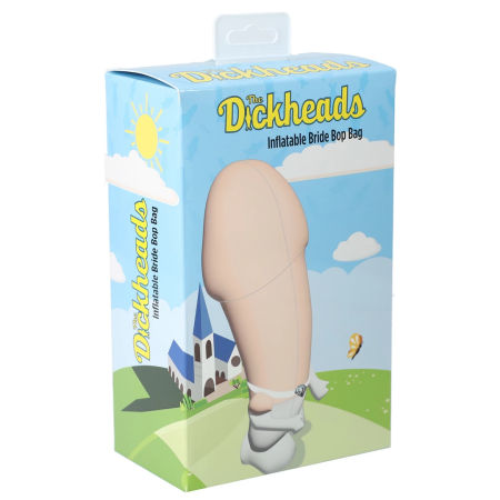 Ouch! Inflatable Bride Bop Bag - Durable Standing Stress Reliever 91cm