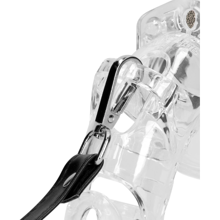 ManCage Premium Leash - Durable Control Accessory, Black