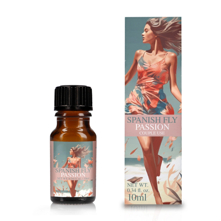 Cobeco Spanish Fly Passion Drops 10ml - Zinc Formula for Vitality