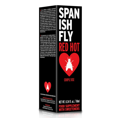 Spanish Fly Red Hot 10ml - Dietary Supplement for Vitality and Wellbeing