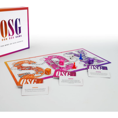 OUR SEX GAME Board Game Spanish Edition - Intimate Couples Challenge