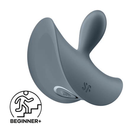 Satisfyer Booty Absolute Beginners 2 Silicone Plug with 12 Modes Black