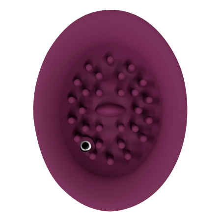 Dream Toys TWITCH 3 Intimate Device with Suction & Vibration Burgundy