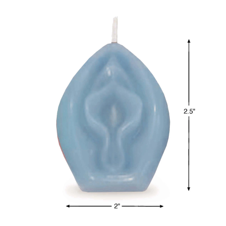 Eden’s Candle Vanilla Scented Blue 3-Inch Decorative Intimate Figure