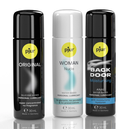 pjur Pride Box Set - 3-Pack Lubricant Collection, 3 x 30ml