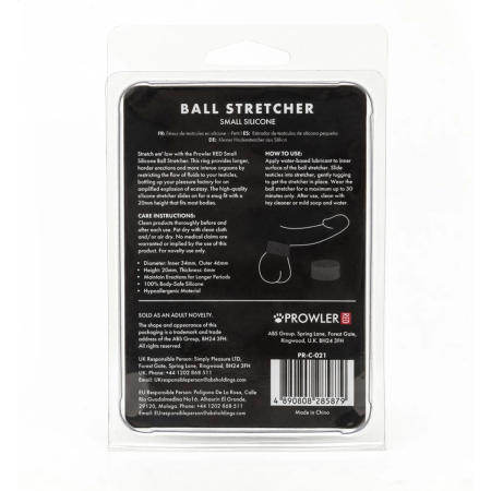 Prowler RED Silicone Ball Support Ring Small Black 34mm