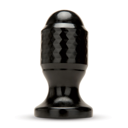 Prowler RED Diamond Plug Black - Textured Intimate Plug 10.8cm
