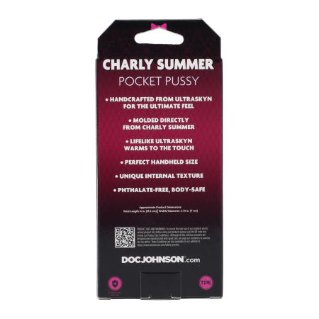 Doc Johnson Charly Summer ULTRASKYN Vanilla Compact Intimate Device