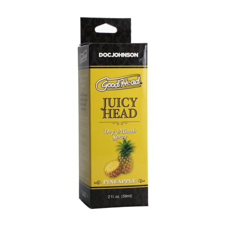 GoodHead Juicy Head Dry Mouth Spray Pineapple 59ml Sugar-Free Vegan