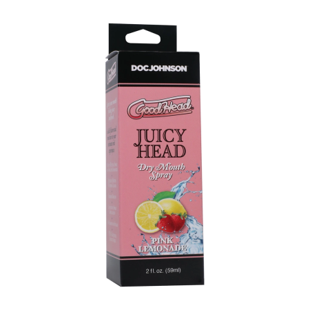 GoodHead Juicy Head Pink Lemonade Dry Mouth Spray 59ml Vegan Formula