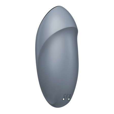 Satisfyer Tap Climax 1 Bluegrey - Dual Stimulation Lay-On Device