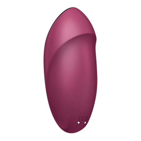 Satisfyer Tap Climax 1 Red - Lay-On Vibrator with Dual Stimulation System