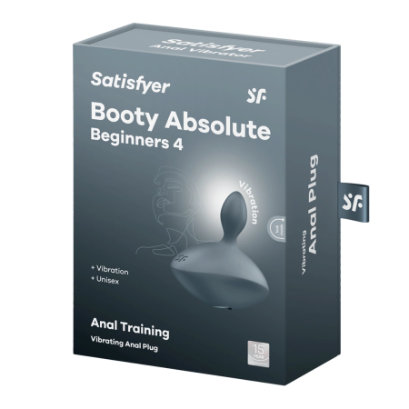 Satisfyer Booty Absolute Beginners 4 Anal Training Set - Silicone, Black