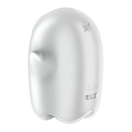 Satisfyer Glowing Ghost White - Illuminated Intimate Machine, Compact Design