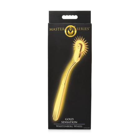 Gold Sensation Wartenberg Wheel Stainless Steel Golden 18cm