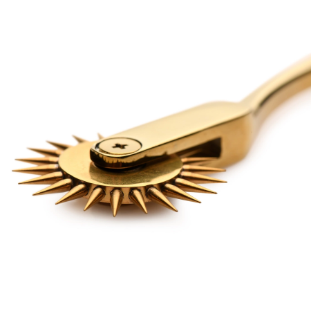 Gold Sensation Wartenberg Wheel Stainless Steel Golden 18cm
