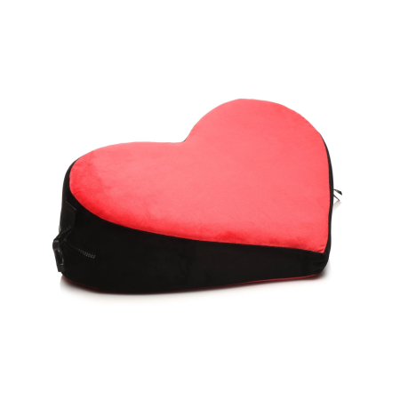 Sportsheets Bondage Love Pillow Black/Red - Ergonomic Positioning Support
