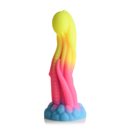 Creature Cocks Tenta Glow Silicone Tentacle Model - Glow-in-the-Dark, 22 cm