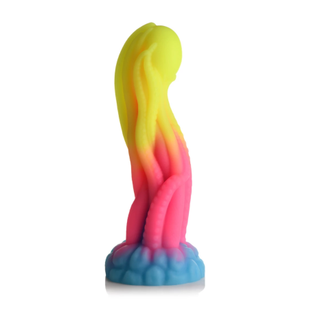 Creature Cocks Tenta Glow Silicone Tentacle Model - Glow-in-the-Dark, 22 cm