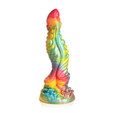 XR Brands Majestic Merman Silicone Fantasy Model, Rainbow, 26 cm