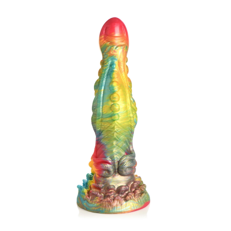 XR Brands Majestic Merman Silicone Fantasy Model, Rainbow, 26 cm
