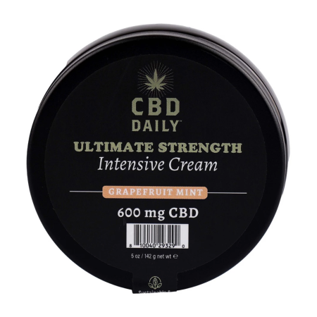 CBD Daily Intensive Cream Grapefruit Mint 142g - Ultimate Strength Formula