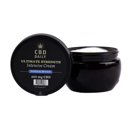 CBD Daily Ultimate Strength Intensive Cream Sandalwood 142g - Fast Relief Formula