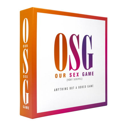 OUR SEX GAME Adult Board Game Swedish Edition - Multi-Level Couples Play