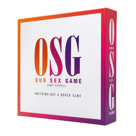OUR SEX GAME Adult Board Game Swedish Edition - Multi-Level Couples Play