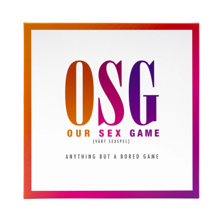 OUR SEX GAME Adult Board Game Swedish Edition - Multi-Level Couples Play
